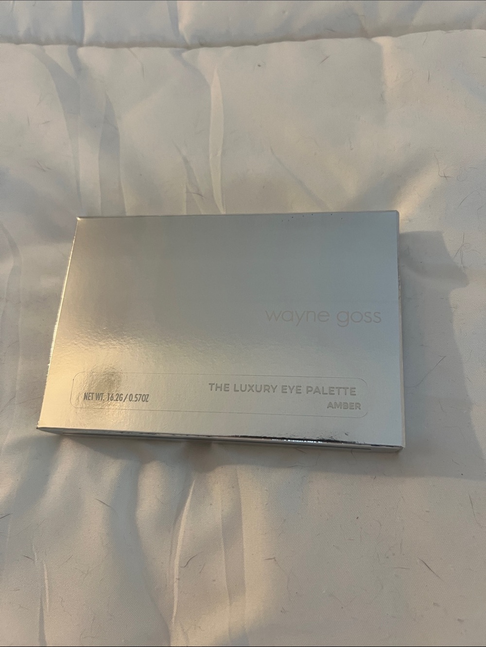 New in Packaging! Wayne Goss Eyeshadow Amber Palette